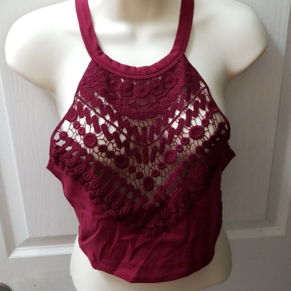 Forever 21 tank, large, maroon